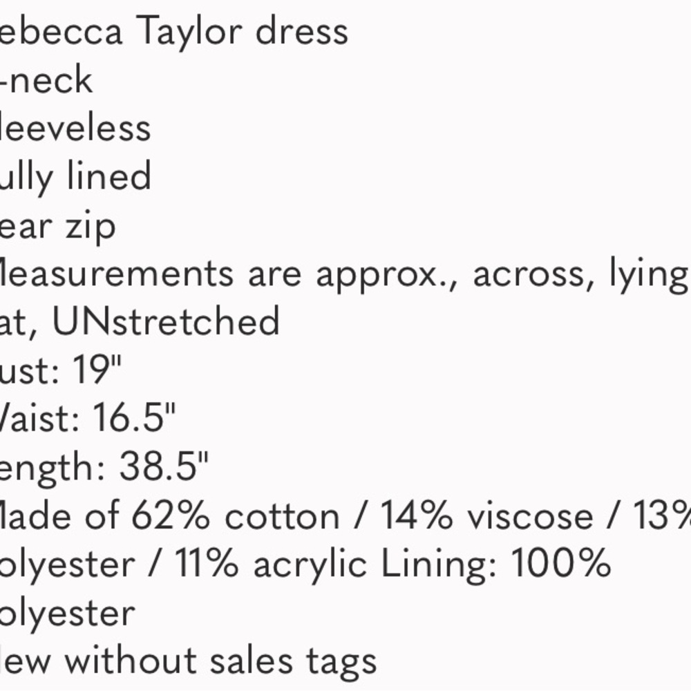 Rebecca Taylor Navy Blue Tweed A-line Dress - Picture 8 of 13